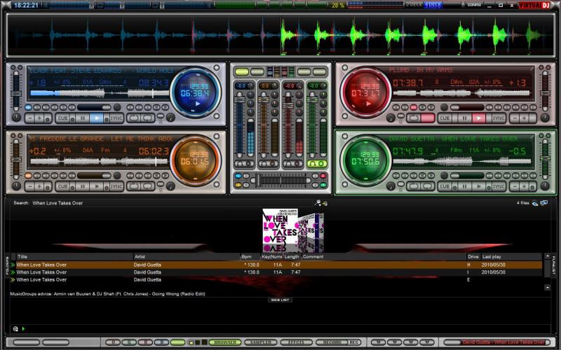 mixlab 3.1 skin virtual dj